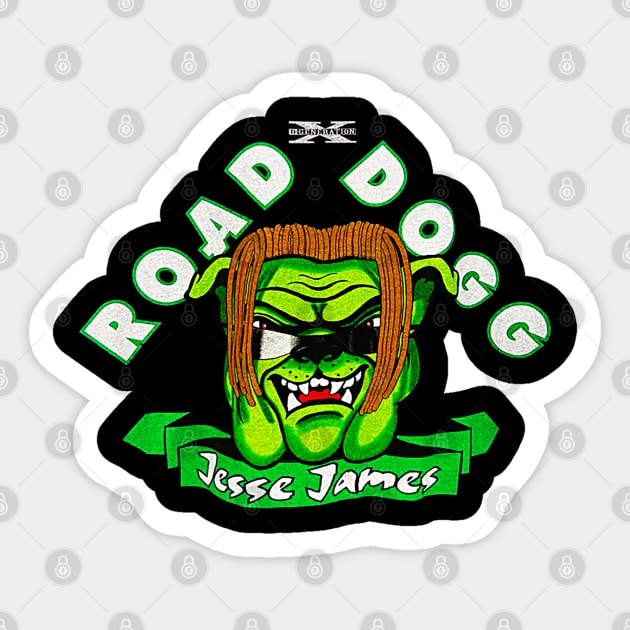 Road Dogg Jesse James - DX - Wrestling Sticker by nicklower
